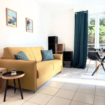 Apartamento Cocon 2 Pers A 100m Des Plages Antibes